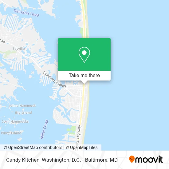 Candy Kitchen map