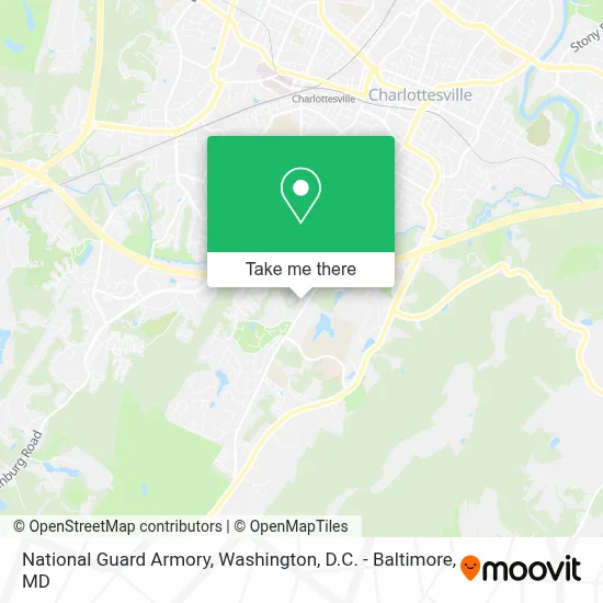 National Guard Armory map