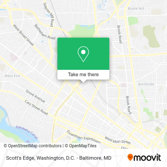 Scott's Edge map
