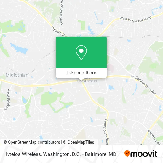 Ntelos Wireless map