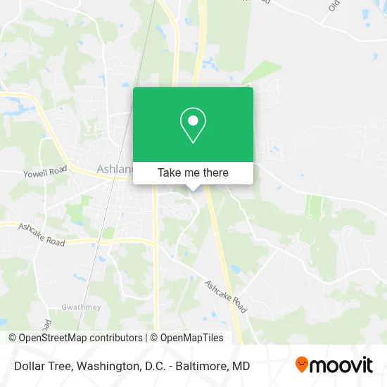 Dollar Tree map