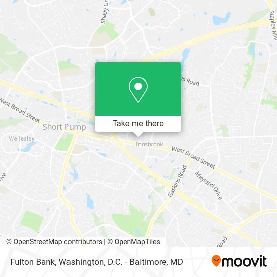 Fulton Bank map