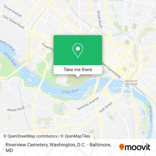 Riverview Cemetery map