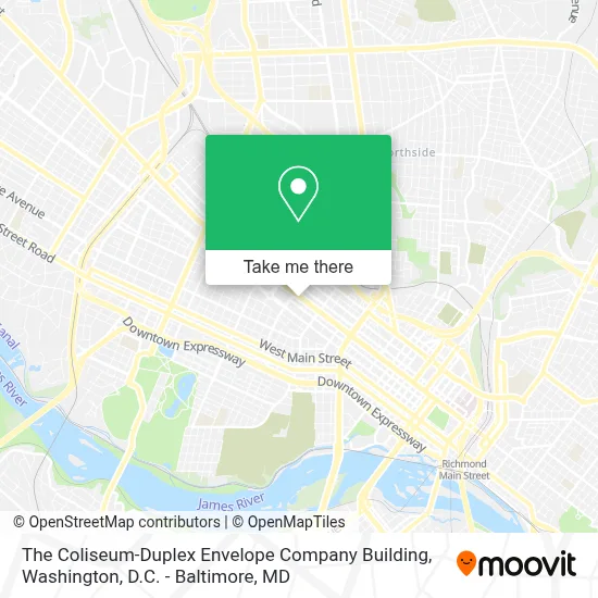 The Coliseum-Duplex Envelope Company Building map