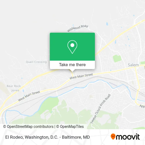 El Rodeo map
