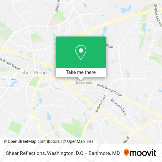Shear Reflections map
