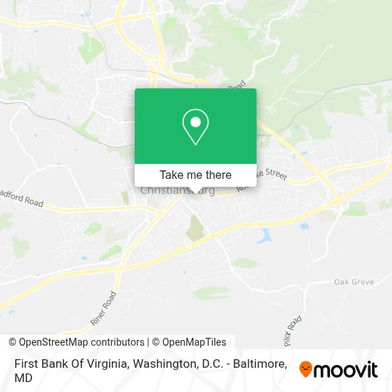 First Bank Of Virginia map