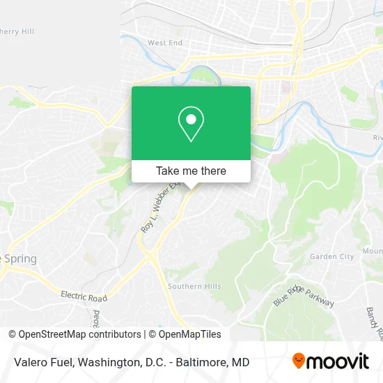 Valero Fuel map