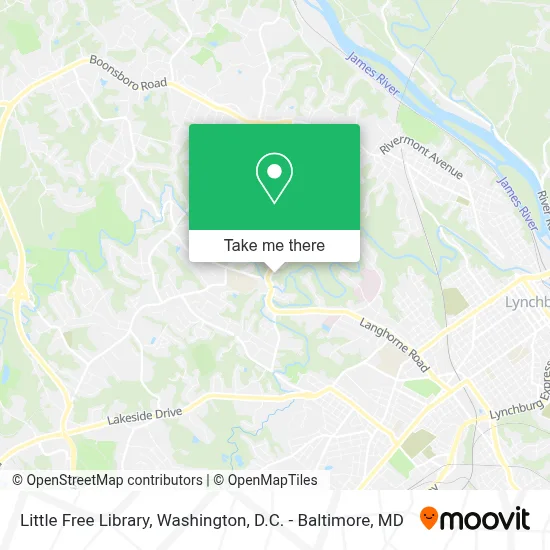 Little Free Library map