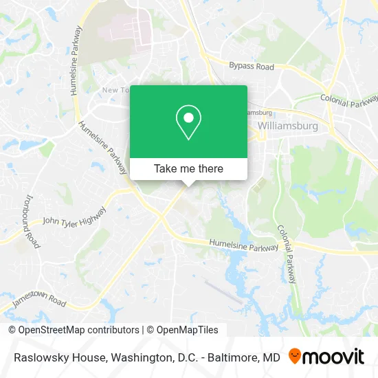 Raslowsky House map