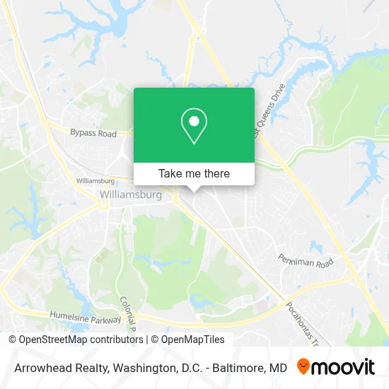 Arrowhead Realty map