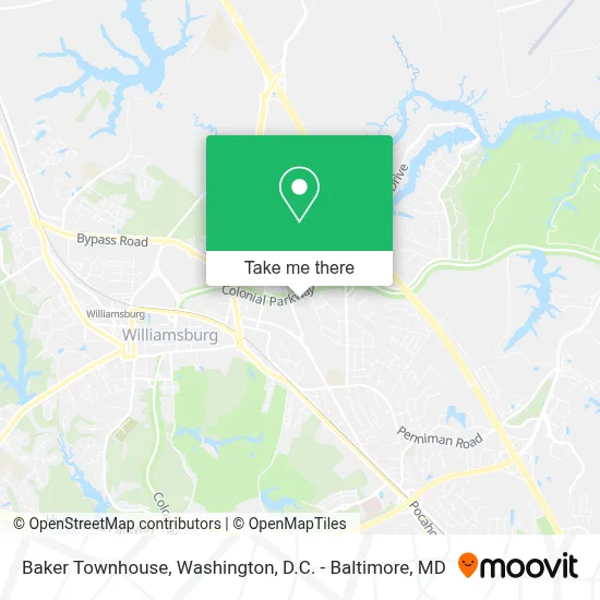 Baker Townhouse map