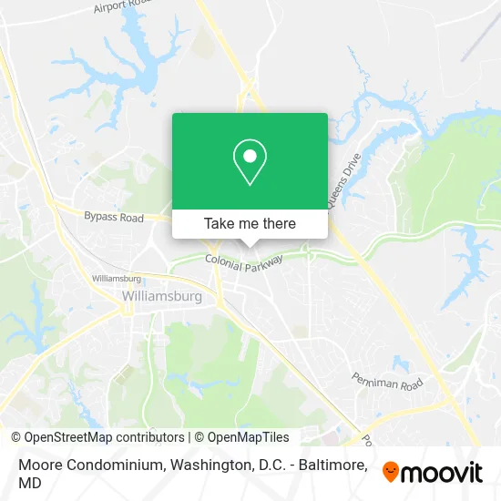 Moore Condominium map