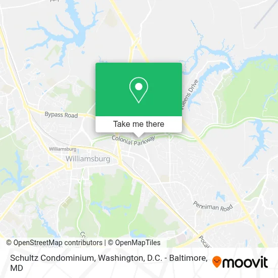 Schultz Condominium map