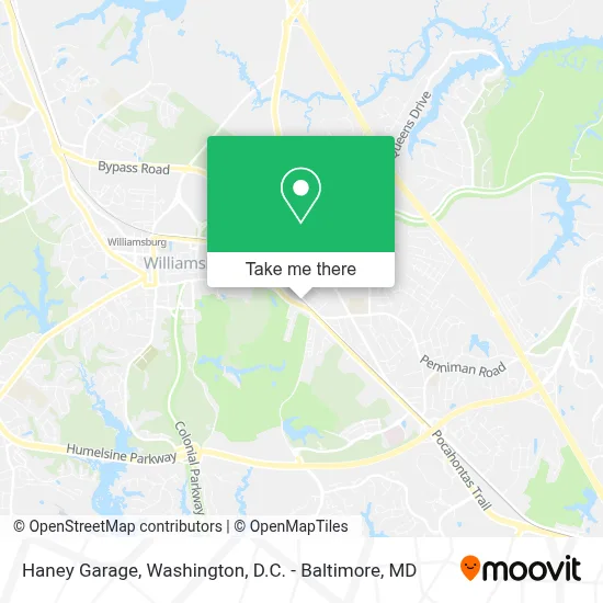 Haney Garage map