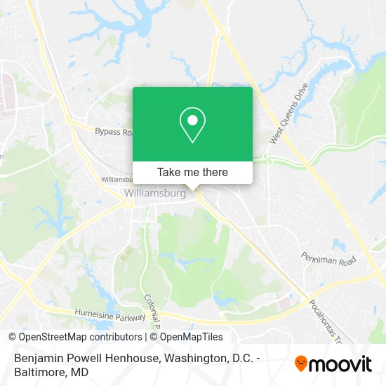 Benjamin Powell Henhouse map