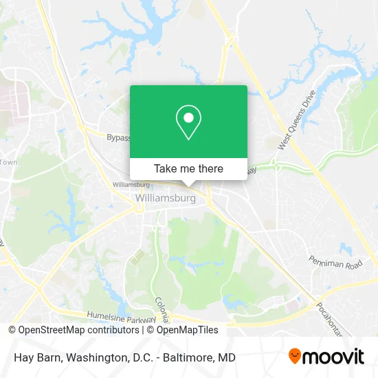 Hay Barn map