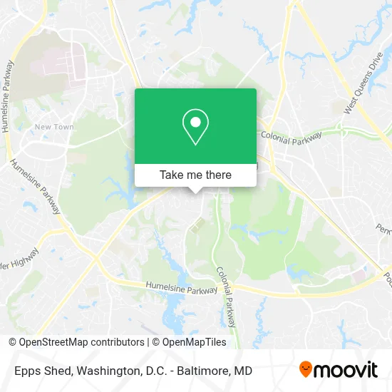 Epps Shed map