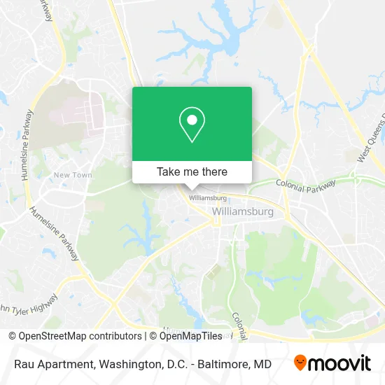 Rau Apartment map