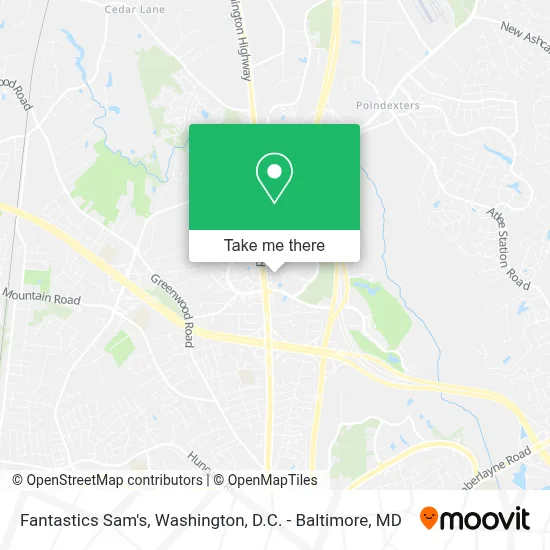 Fantastics Sam's map