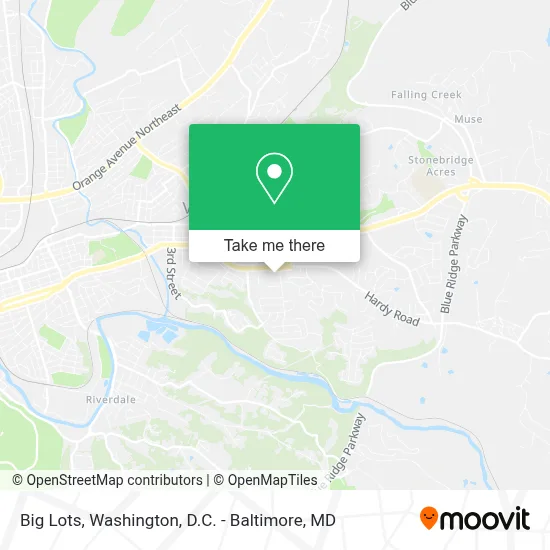 Big Lots map