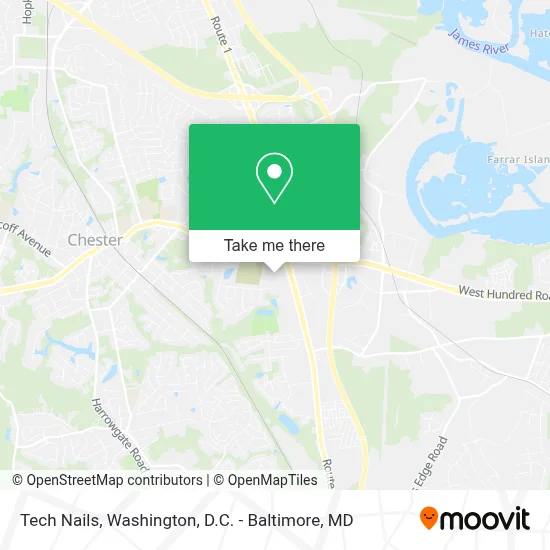 Tech Nails map