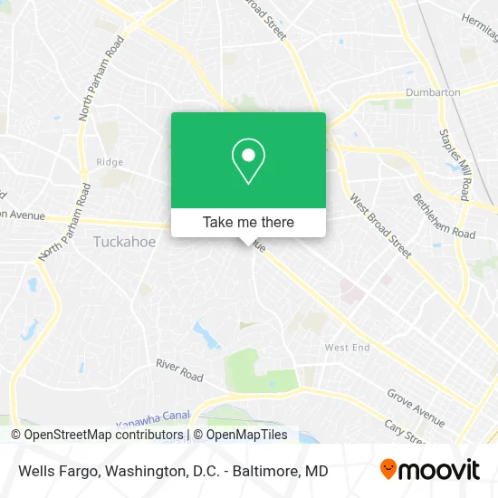 Wells Fargo map