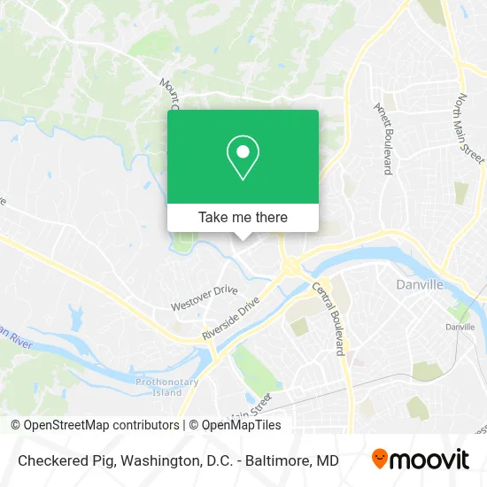 Checkered Pig map