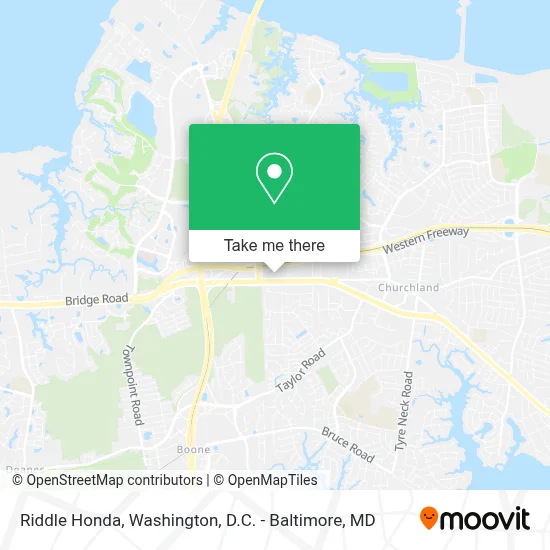 Riddle Honda map