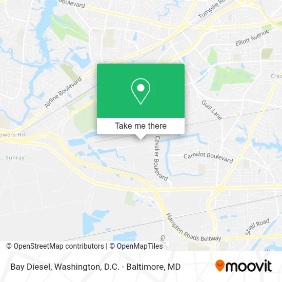 Bay Diesel map