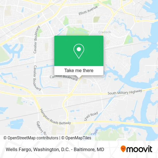 Wells Fargo map