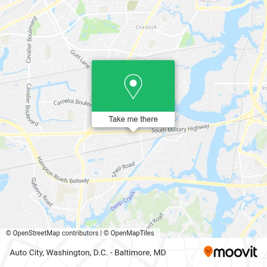 Auto City map