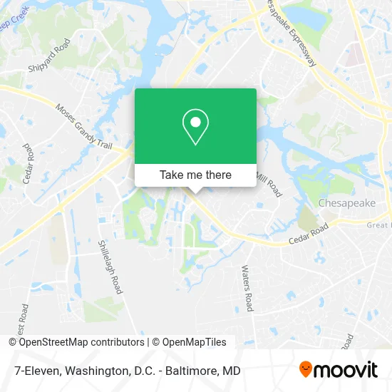 7-Eleven map