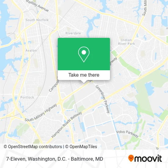 7-Eleven map