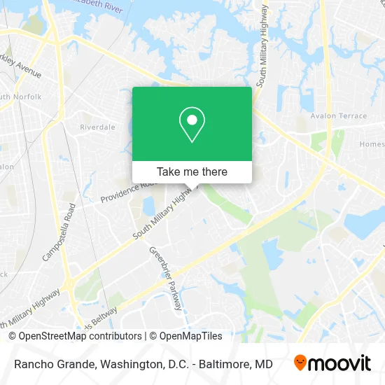 Rancho Grande map