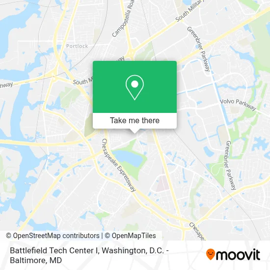 Battlefield Tech Center I map