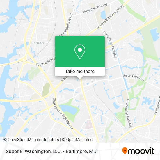 Super 8 map