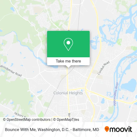 Bounce With Me map