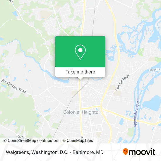 Walgreens map