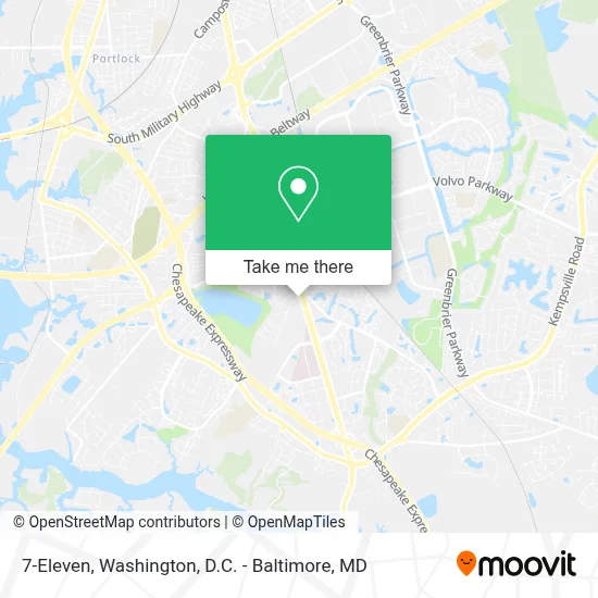 7-Eleven map
