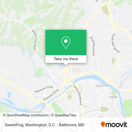 Sweetfrog map