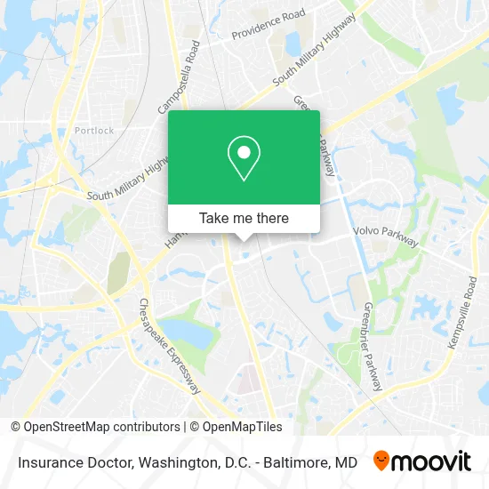 Insurance Doctor map