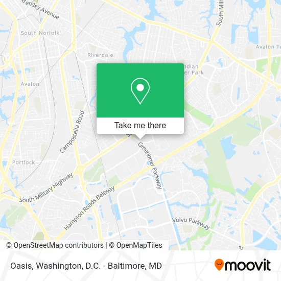 Oasis map