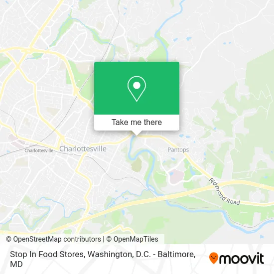 Stop In Food Stores map
