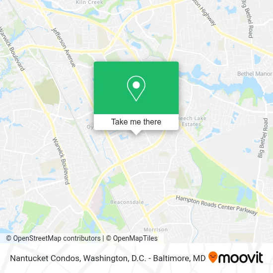 Nantucket Condos map