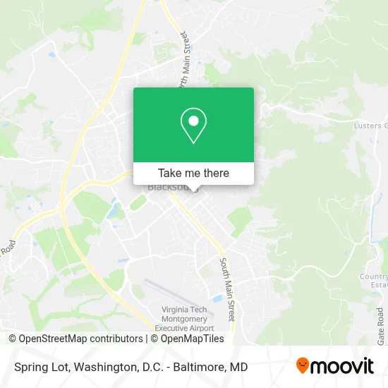 Spring Lot map