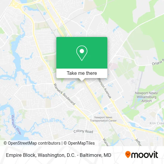 Empire Block map