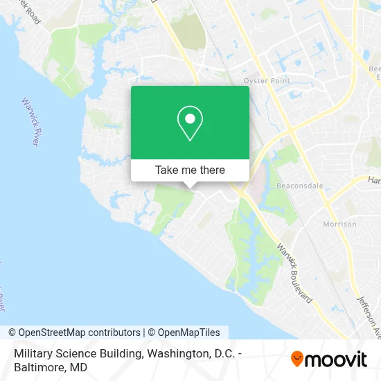 Military Science Building map