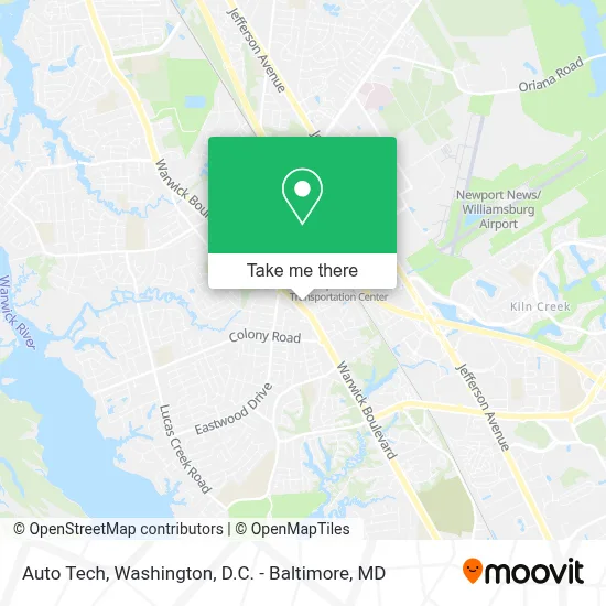 Auto Tech map