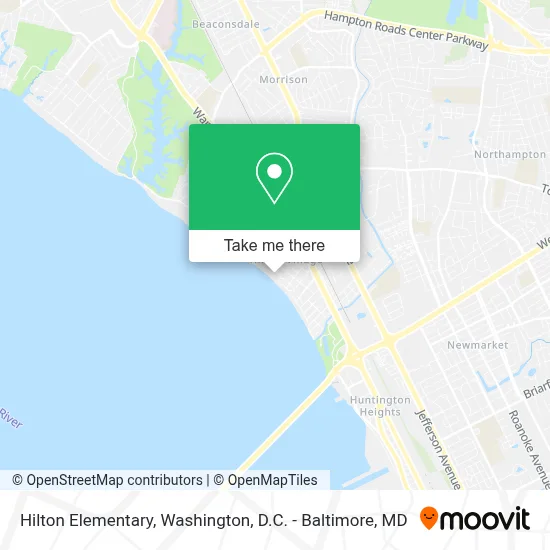 Hilton Elementary map